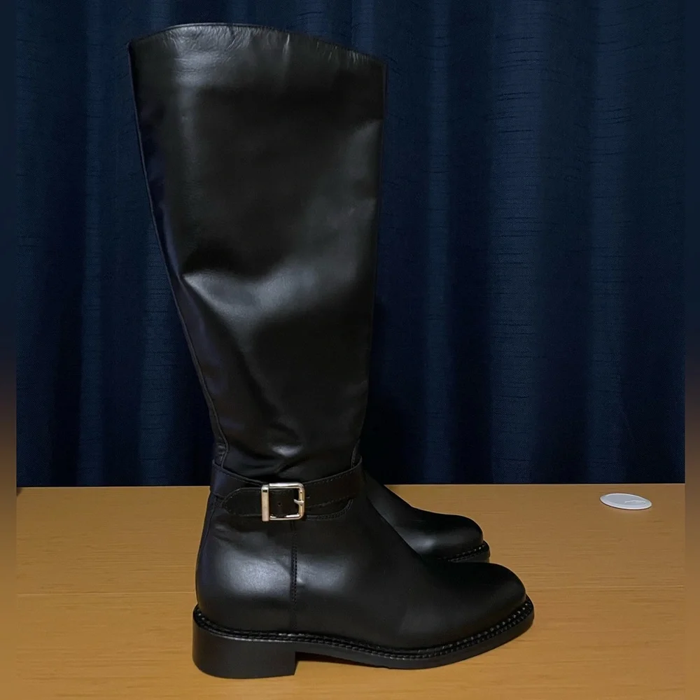 La Canadienne Stevie Women's Black Leather Boots
